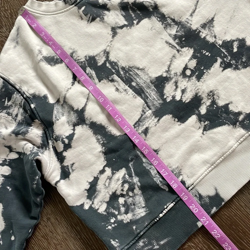 ✅SOLD✅Zara acid wash crew neck sweatshirt size small - Picture 7 of 9